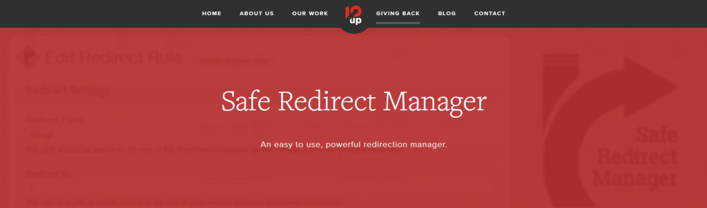 The Safe Redirect Manager plugin homepage