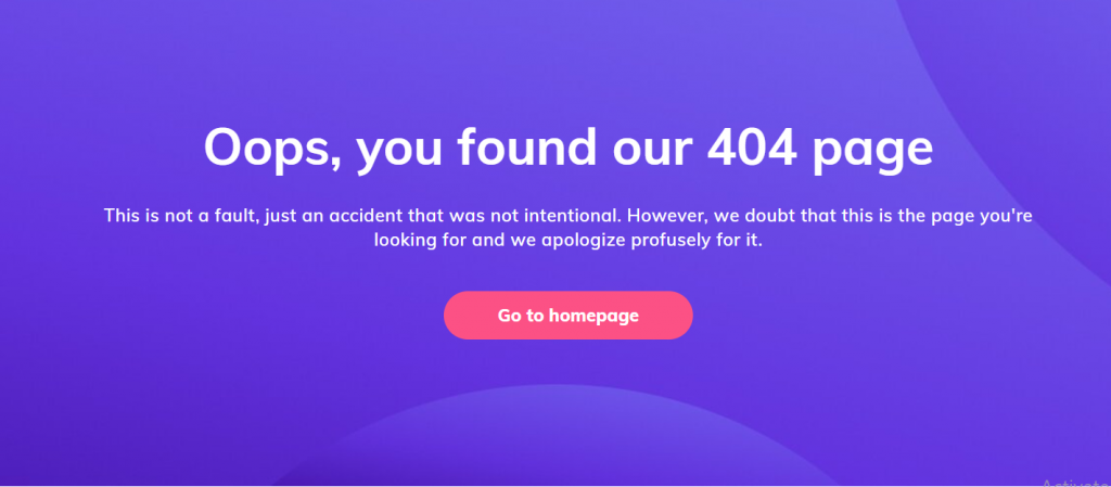 An example of an HTTP 404 error page on Hostinger Tutorials