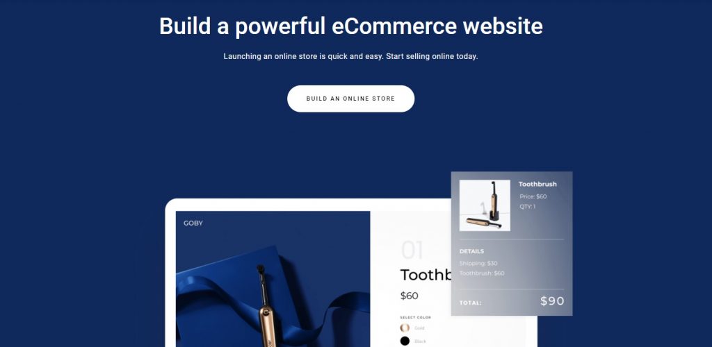 Build an online store on Zyro