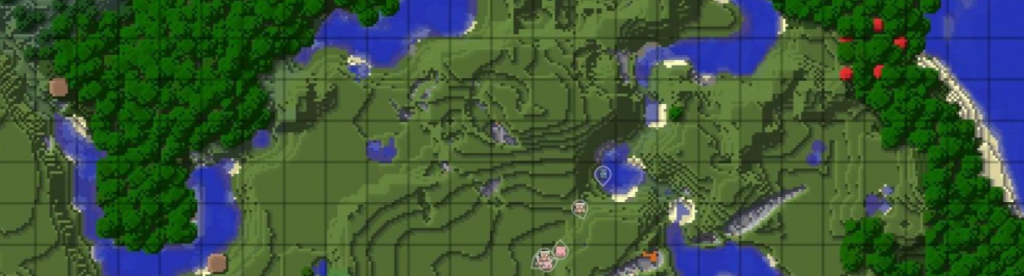 JourneyMap Minecraft mod in-game screenshot