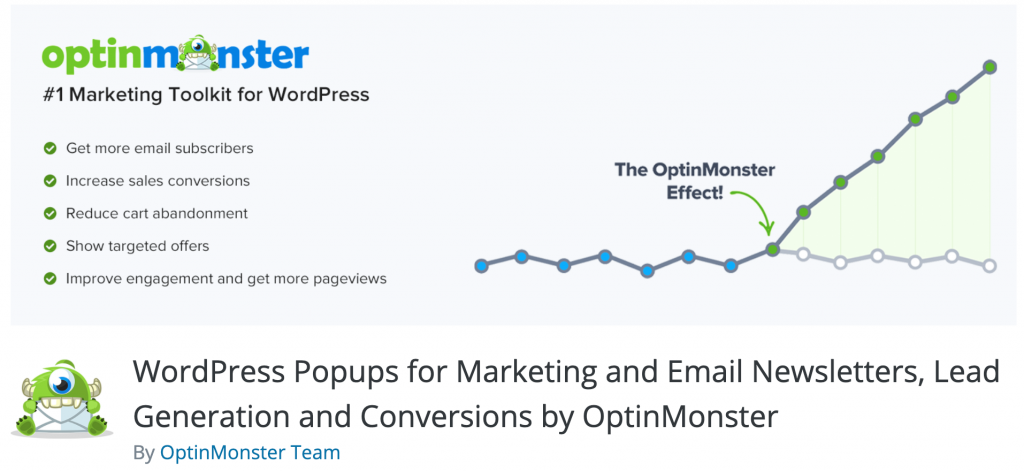 The OptinMonstear plugin logo and header.