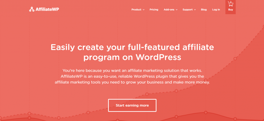 AffiliateWP, a WordPress plugin to create an affiliate program on a website