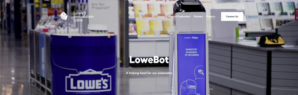 The homepage of LoweBot initiative.