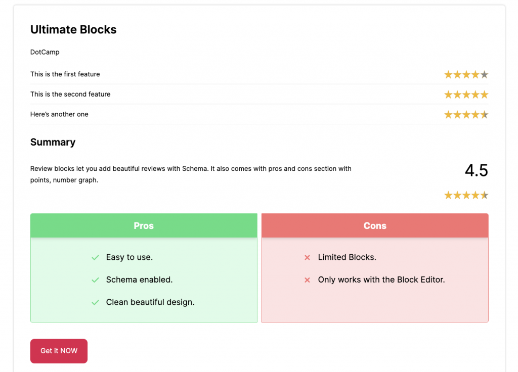 Ultimate Blocks review demo